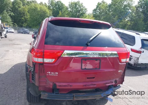 2013 Jeep Grand Cherokee Laredo из США, поврежденный, VIN 1C4RJFAG1DC586358